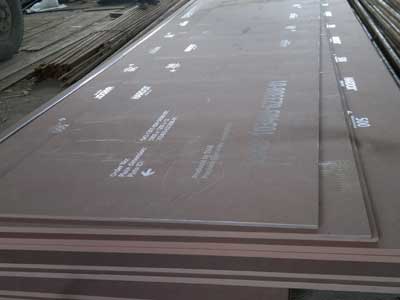 Welding preheating and post-welding heat treatment of ASTM A588 Grade C weathering steel plate