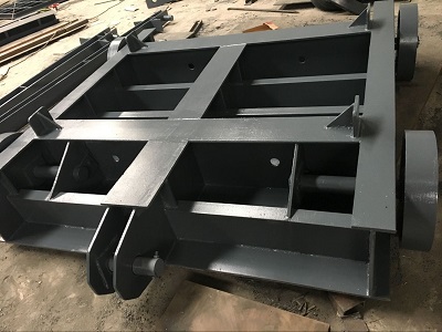 Structural components of steel gate