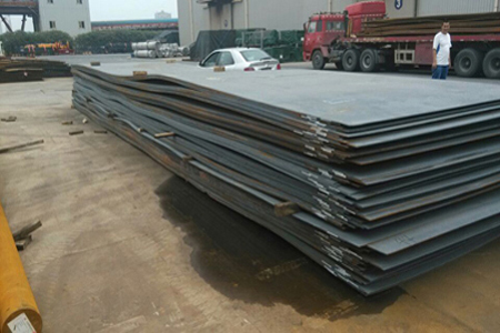Performance of SM490YB steel plate under normalizing condition
