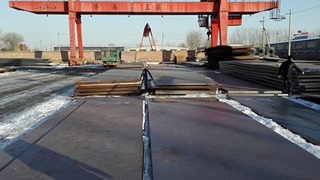 The role of alloy elements in BS4360 WR 50 B weathering steel plate