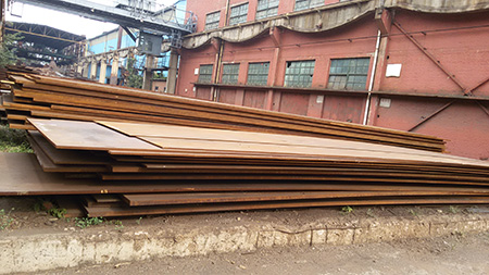 High strength, corrosion resistant S355J0WP steel