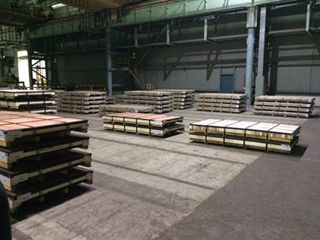 The application of S355J2WP steel plate